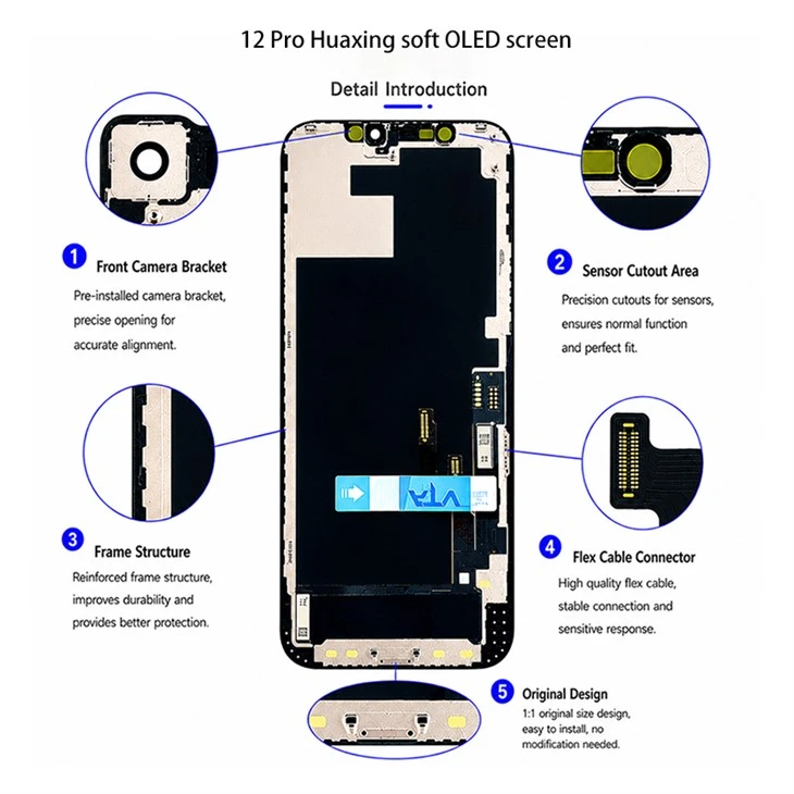 12pro screen components details